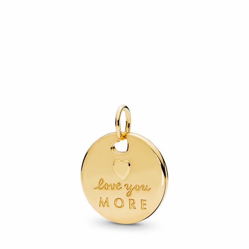 Pandora Shine™ Love Statement Pendant Online NZ, 18ct Gold Plated (791462-YRE)